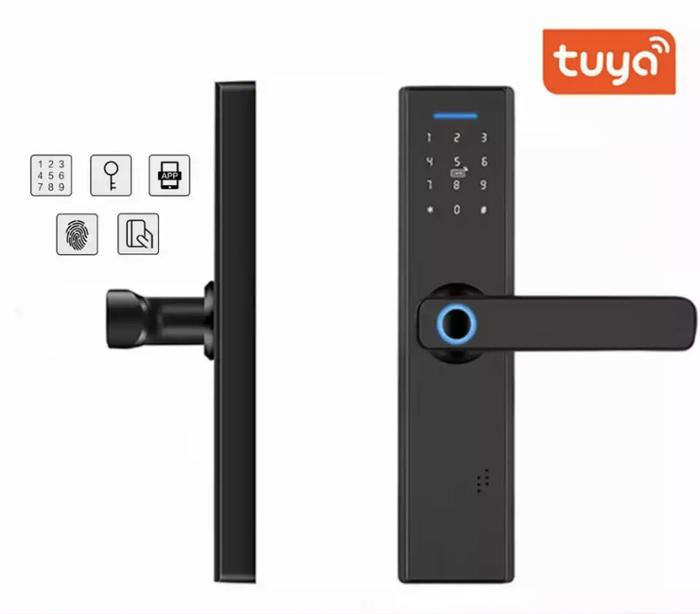 قفل الباب الالكتروني مع تطبيق Tuya يعمل بنظام بصمة الاصبع 417306836